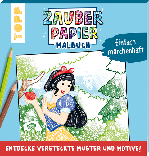 Zauberpapier Malbuch Einfach märchenhaft - Natascha Pitz