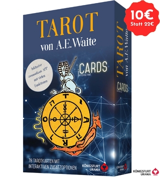 Tarot von A.E. Waite, Tarotkarten - Arthur Edward Waite; Hajo Banzhaf; Noemi Christoph