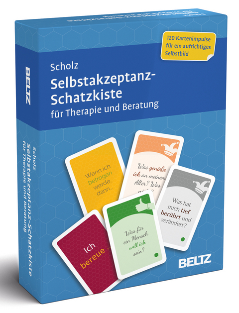 Selbstakzeptanz-Schatzkiste für Therapie und Beratung - Falk Peter Scholz