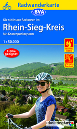 Radwanderkarte BVA Radwandern im Rhein-Sieg-Kreis 1:50.000, reiß- und wetterfest, GPS-Tracks Download - 
