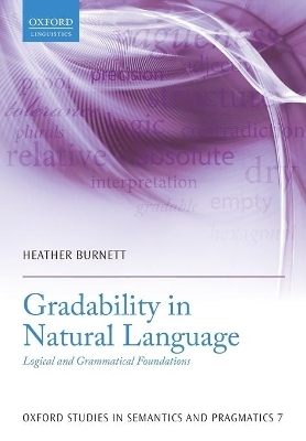 Gradability in Natural Language - Heather Burnett