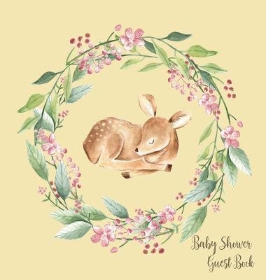 Woodland Baby Shower Guest Book (Hardcover) - Lulu and Bell