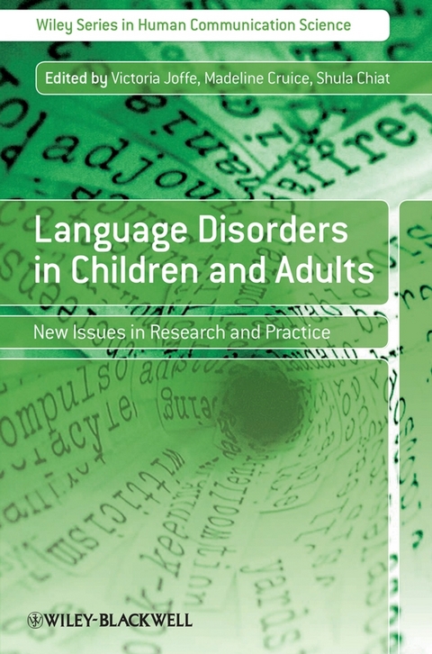 Language Disorders in Children and Adults - 
