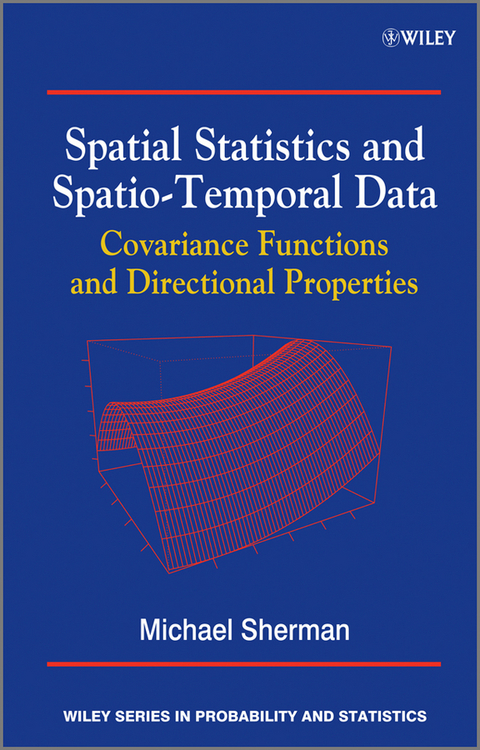 Spatial Statistics and Spatio-Temporal Data - Michael Sherman