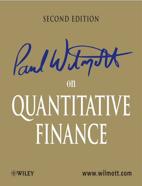Paul Wilmott on Quantitative Finance -  Paul Wilmott
