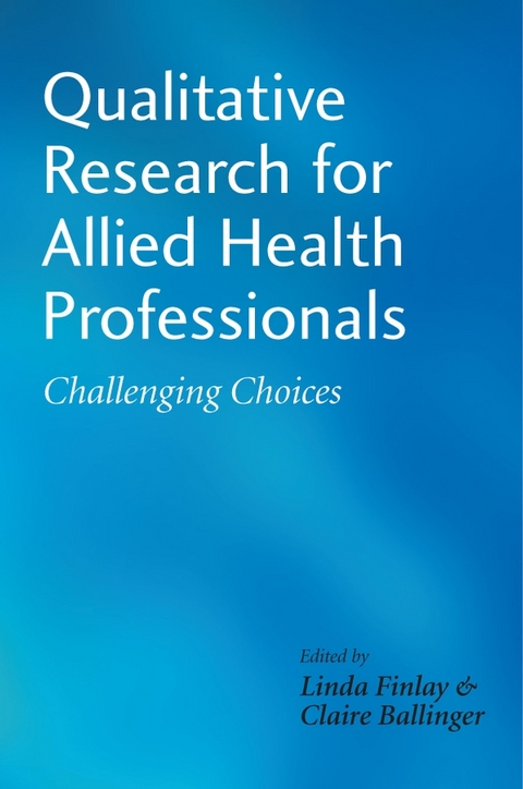 Qualitative Research for Allied Health Professionals - 