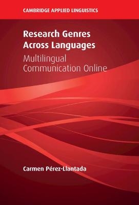 Research Genres Across Languages - Carmen Pérez-Llantada
