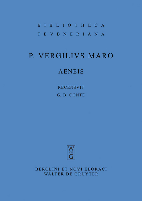 Aeneis - Publius Vergilius Maro