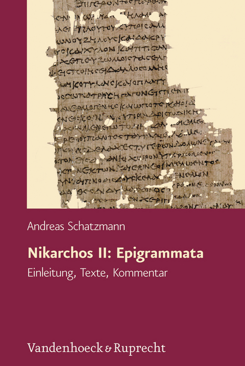 Nikarchos II: Epigrammata - Andreas Schatzmann