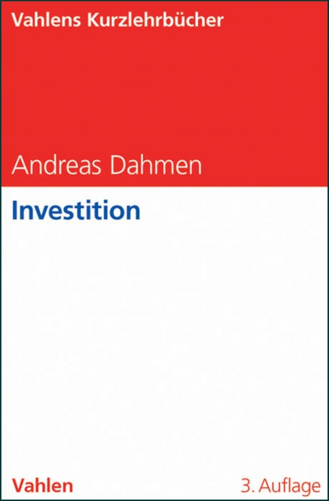 Investition - Andreas Dahmen