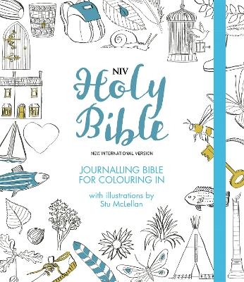 NIV Journalling Bible for Colouring In - New International Version