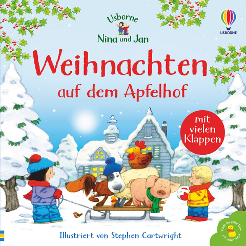 Nina und Jan: Weihnachten auf dem Apfelhof - Heather Amery, Sam Taplin