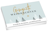 Gesegnete Weihnachten - Postkartenset