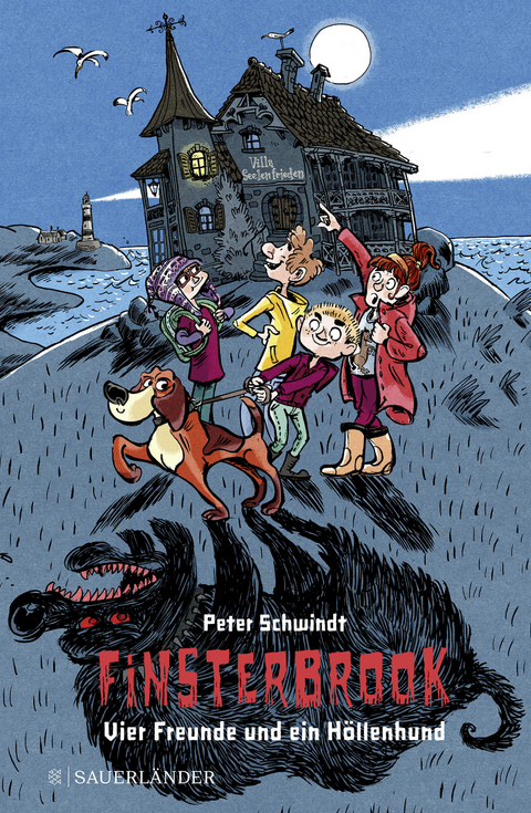 Finsterbrook - Vier Freunde und ein Höllenhund - Peter Schwindt