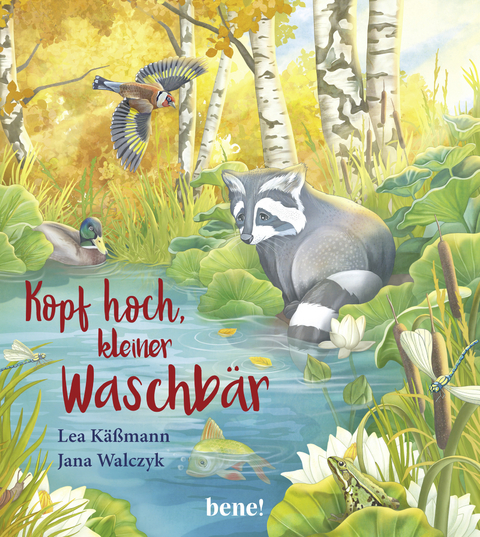 Kopf hoch, kleiner Waschbär – ein Bilderbuch für Kinder ab 2 Jahren - Lea Käßmann