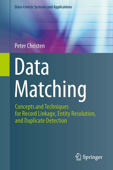 Data Matching - Peter Christen