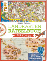 Landkarten Rätselbuch für Kinder - Norbert Pautner