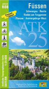 ATK25-R08 Füssen (Amtliche Topographische Karte 1:25000) - 