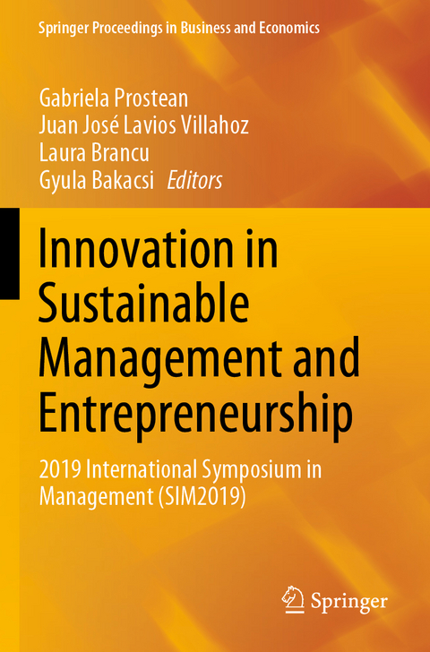 Innovation in Sustainable Management and Entrepreneurship - 