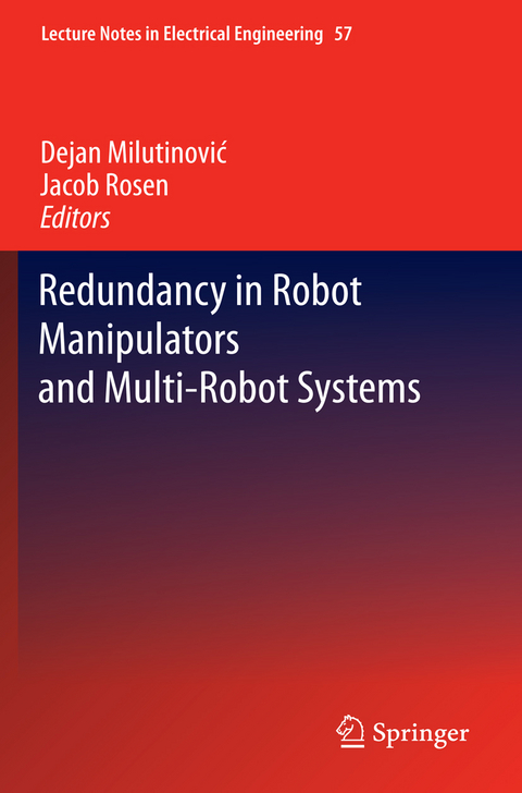 Redundancy in Robot Manipulators and Multi-Robot Systems - 