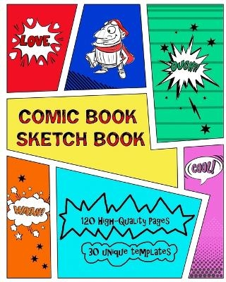 Comic Book Sketch Book - Kaye Nutman