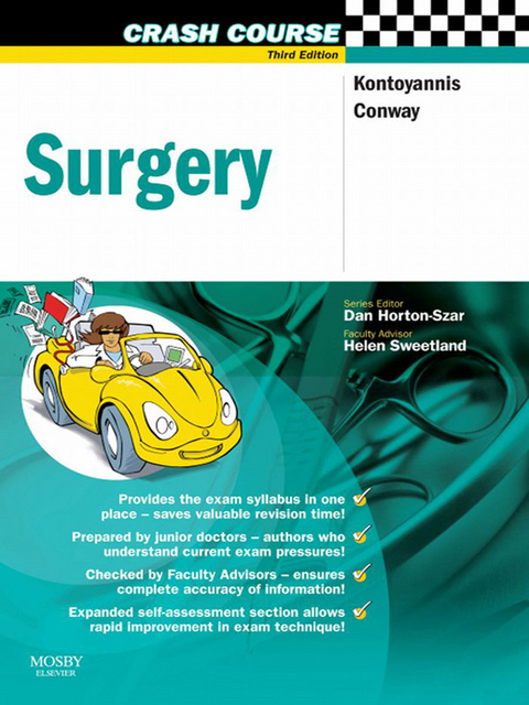 Crash Course: Surgery E-Book -  Angeliki Kontoyannis,  Helen Sweetland
