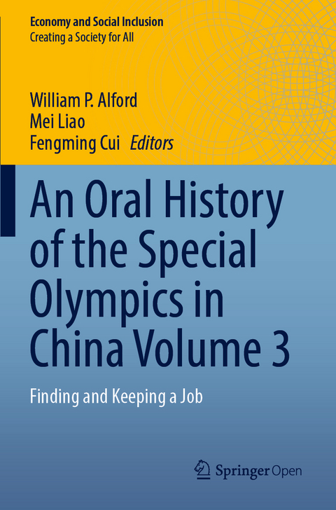 An Oral History of the Special Olympics in China Volume 3 - 