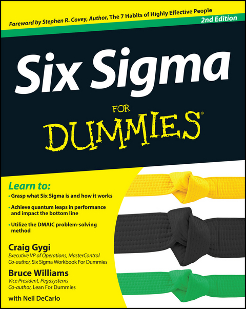 Six Sigma For Dummies -  Craig Gygi,  Bruce Williams