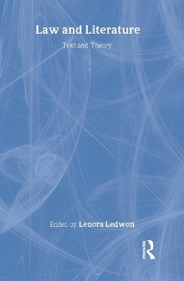 Law and Literature - Lenora Ledwon
