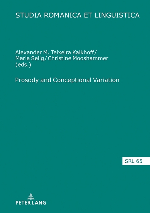 Prosody and Conceptional Variation - 