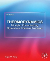 Thermodynamics - Honig, Jurgen M.