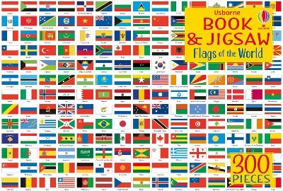 Usborne Book and Jigsaw Flags of the World - Sue Meredith