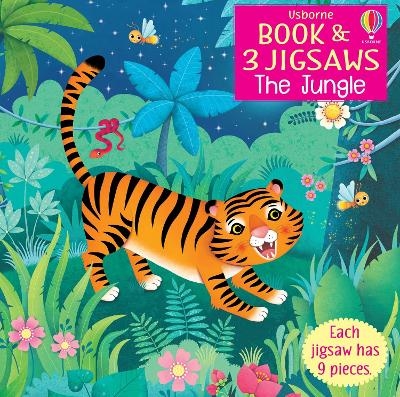 Usborne Book and 3 Jigsaws: The Jungle - Sam Taplin