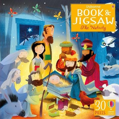 Usborne Book and Jigsaw The Nativity - Sam Smith