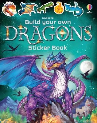 Build Your Own Dragons Sticker Book - Simon Tudhope