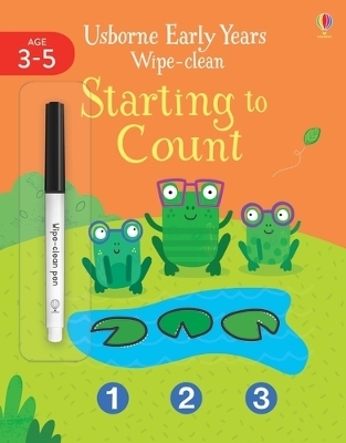 Early Years Wipe-Clean Starting to Count - Jessica Greenwell