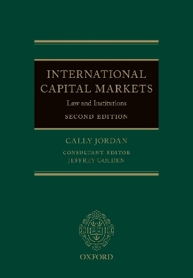 International Capital Markets - Cally Jordan