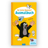 Trötsch Der kleine Maulwurf Ausmalbuch mit Stickern - Trötsch Verlag