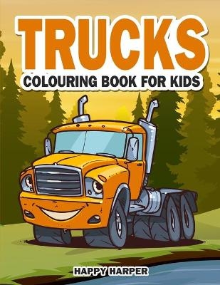 Trucks Colouring Book - Harper Hall