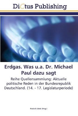 Erdgas. Was u.a. Dr. Michael Paul dazu sagt - 