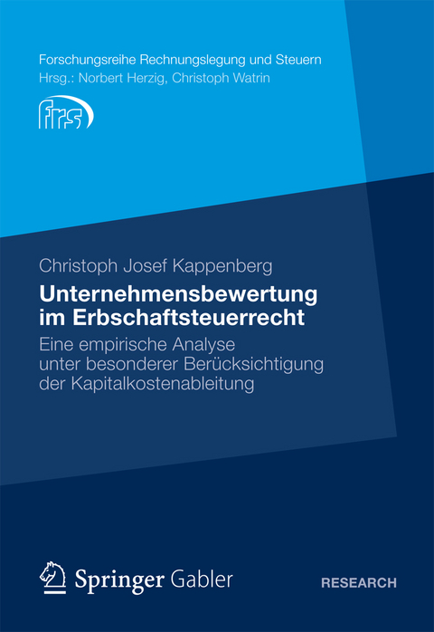 Unternehmensbewertung im Erbschaftsteuerrecht - Christoph Josef Kappenberg