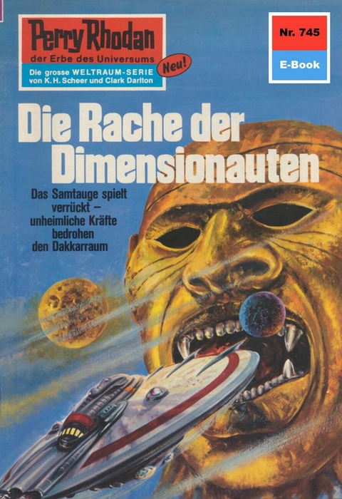 Perry Rhodan 745: Die Rache der Dimensionauten - H.G. Ewers