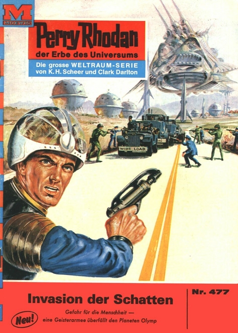 Perry Rhodan 477: Invasion der Schatten - H.G. Ewers