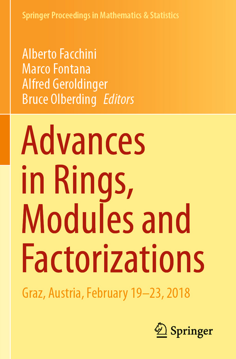 Advances in Rings, Modules and Factorizations - 