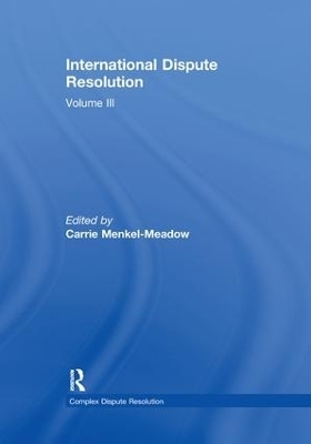 International Dispute Resolution - 