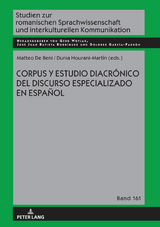 Corpus y estudio diacrónico del discurso especializado en español - 