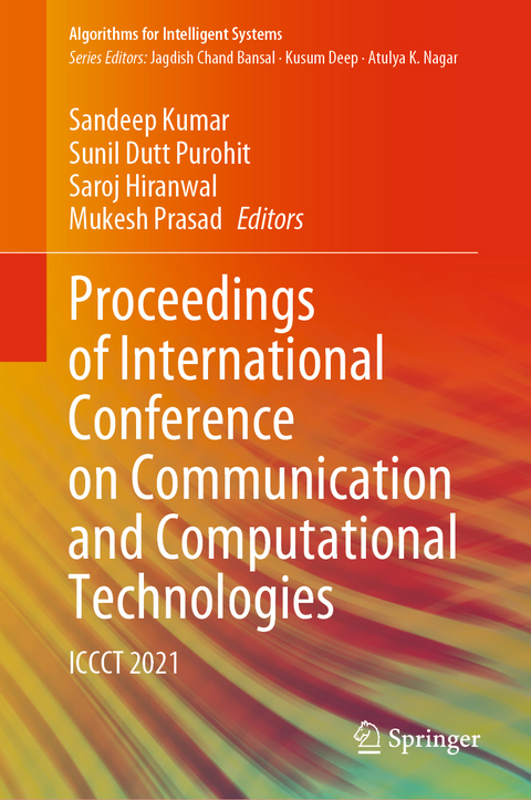 Proceedings of International Conference on Communication and Computational Technologies - 