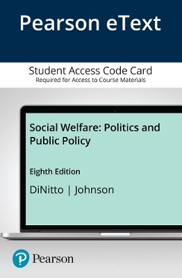 Social Welfare - Diana Dinitto, David Johnson