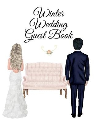 Winter Wedding Guest Book - Grace White