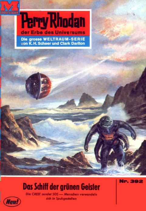 Perry Rhodan 392: Das Schiff der grünen Geister - Clark Darlton